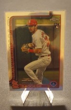 Thomas Saggese (RC) 2025 Topps Chrome Update Series - Debut #USC157 Refractor