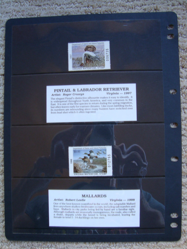 DUCK STAMP COLLECTION STATE & FORGEIN 50 TOTAL STAMPS SEE PHOTOS - Picture 8 of 24