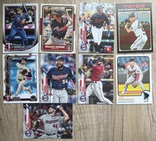 Minnesota Twins ⭐️s 9 Card Lot - Brooks Lee(RC) Miranda Adrianza David Festa