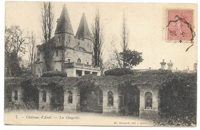 CPA Chateau d'ANET-La Chapelle - Photo 1/2