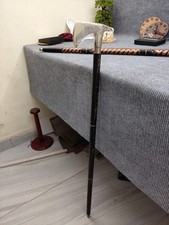 Handmade Wooden Walking Stick with Unique Axe Design Brass Handle for Men/ Women