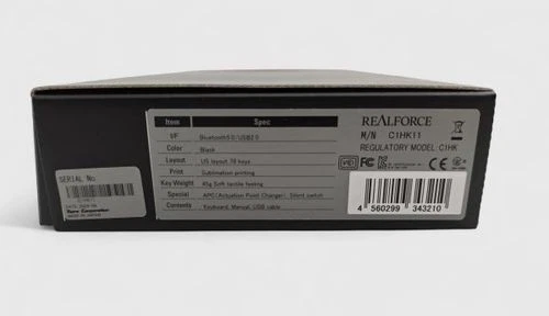 Topre Realforce RC1 C1HK11 US Layout Mechanical Keyboard Black - Image 3 of 3