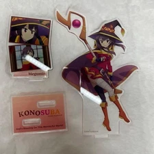 Japanese anime KonoSuba acrylic stand Megumin DAISO