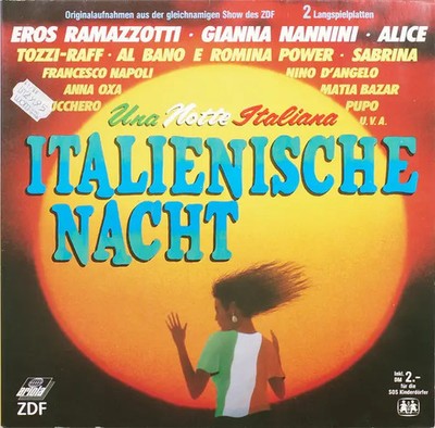 Eros, Alice, Gianna Nannini Italienische Nacht - Una Notte Italiana 2x Vinyl LP