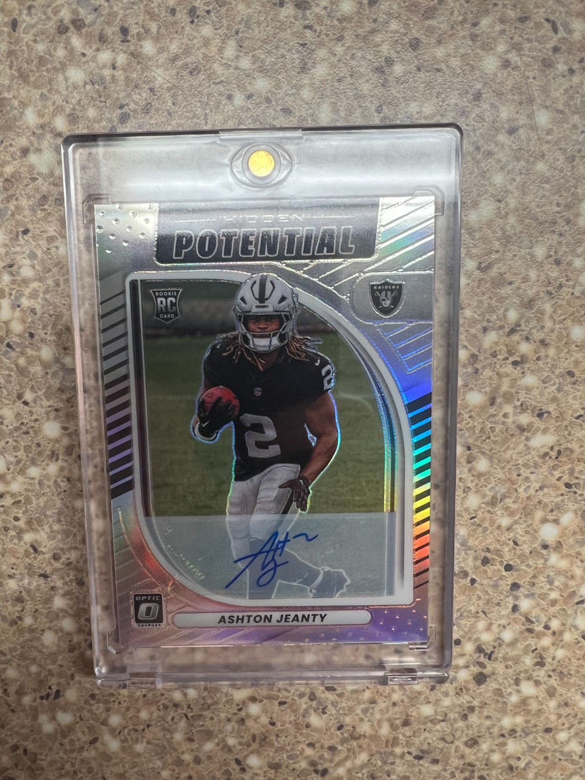2025 Panini Donruss Optic - Hidden Potential Ashton Jeanty #5 Autographs /199