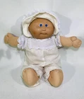 Vintage CABBAGE PATCH XAVIER ROBERTS Bald Blue Eyes Girl Doll 1982