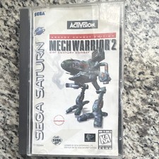Activision MechWarrior 2: 31st Century Combat Sega Saturn Shooter KA Manual