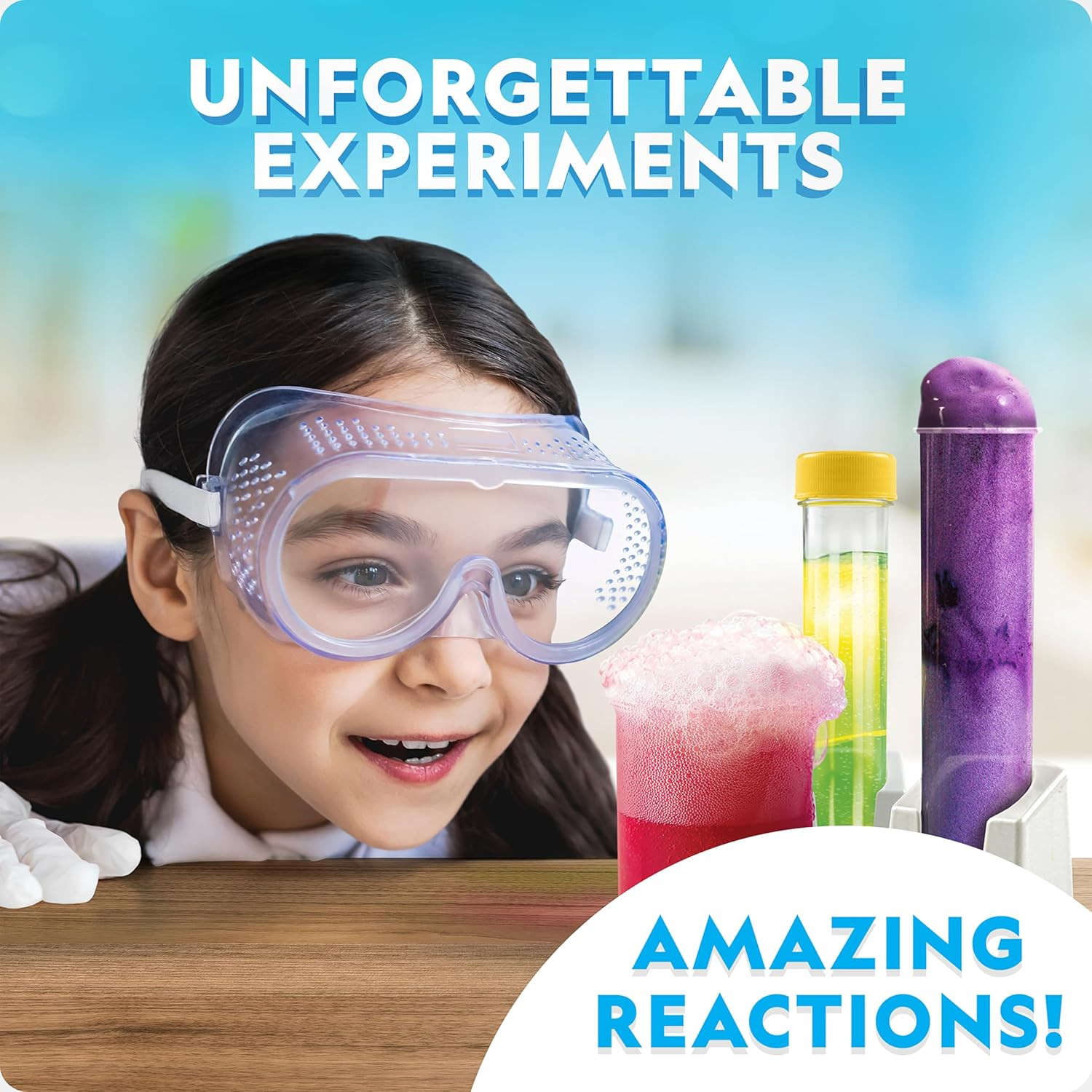 National Geographic Amazing Chemistry Set - Chemistry Kit with 100+ Science Expe