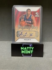 2007-08 SP Rookie Threads Signing Day Acie Law IV #SD-AL Auto RC