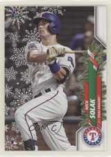 2020 Topps Holiday WalMart Mega Box Metallic Nick Solak #HW108 zg6