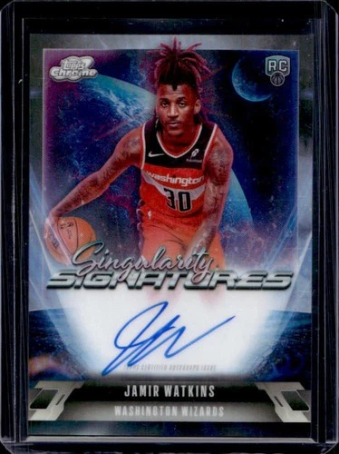 2025 Topps Cosmic Chrome Jamir Watkins Base (RAW)