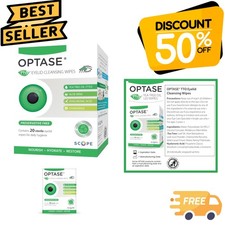 Individually Wrapped Tea Tree Oil Eyelid Wipes, 20 Count   Gentle Daily Cleanser