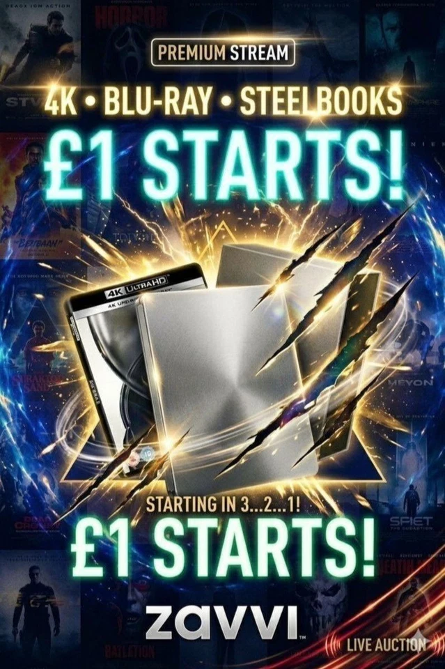 PREMIUM 4K and Blu Ray! Discontinued 4Ks, Collectors Editions + More!