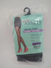 Love Your Assets by Sara Blakely SPANX Shaping Tights Textured Black NEW~ Size 5