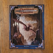 DEEP HORIZON d20 3E D D AD D Advanced Dungeons  Dragons WotC