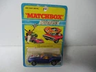 Matchbox Lesney Superfast SF10 Piston Popper- blue, blistercard- bubble crack