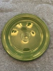 Vintage 1950's Genuine Fiesta HLC USA - 9.5" Wide Dinner Plate, Forest Green