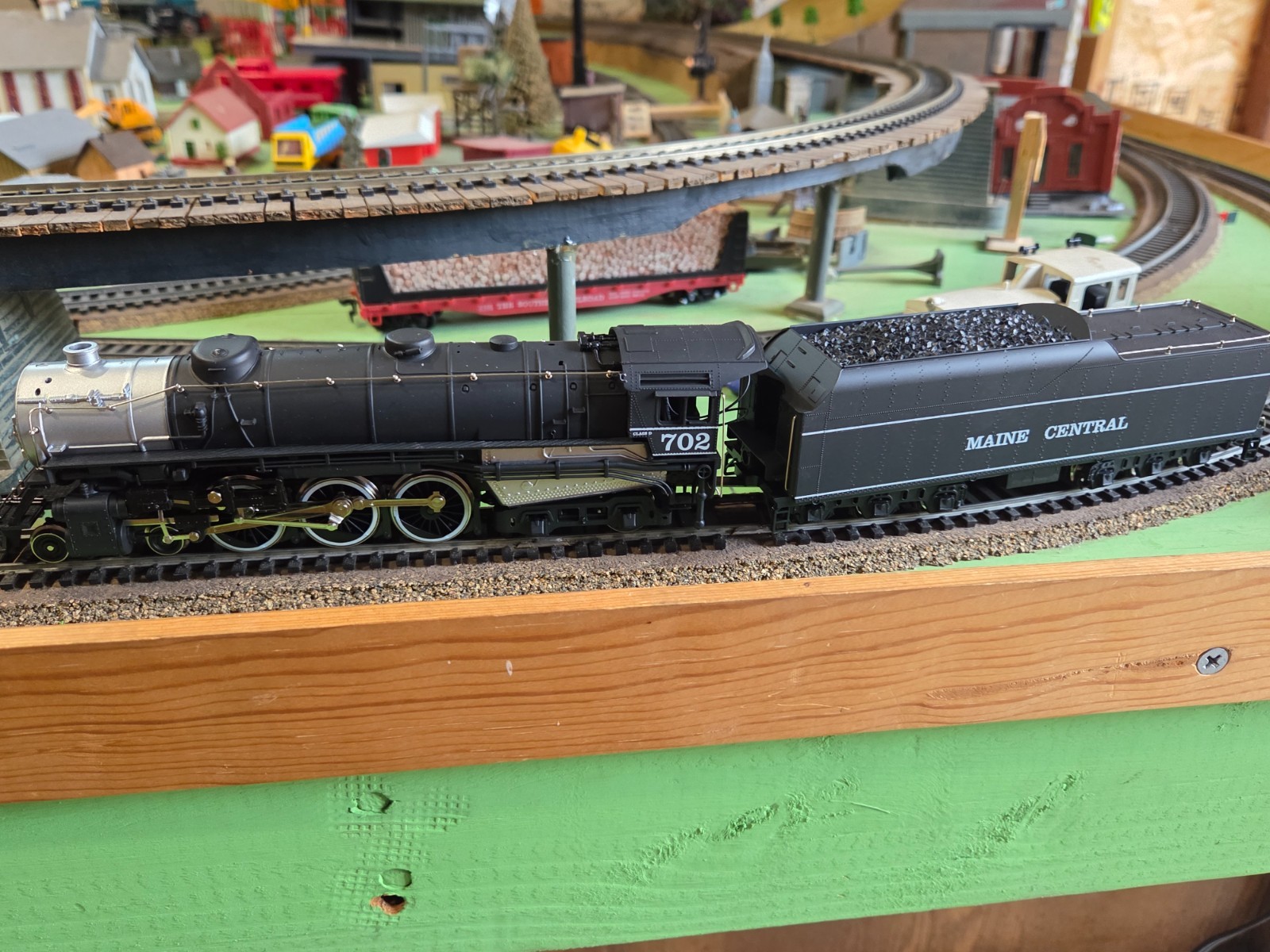 Ho scale steam locomotive 4-6-4 hudson Maine Central 15 inches long ...