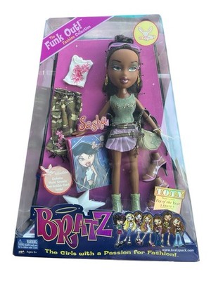BRATZ SASHA THE FUNK OUT COLLECTION  NEW HTF VINTAGE VINTAGE DOLL #269427