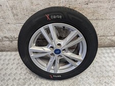 FORD S-MAX MK2 CD539 2016 17" INCH ALLOY WHEEL WITH DAMAGED TYRE EM2C-1007-A1A