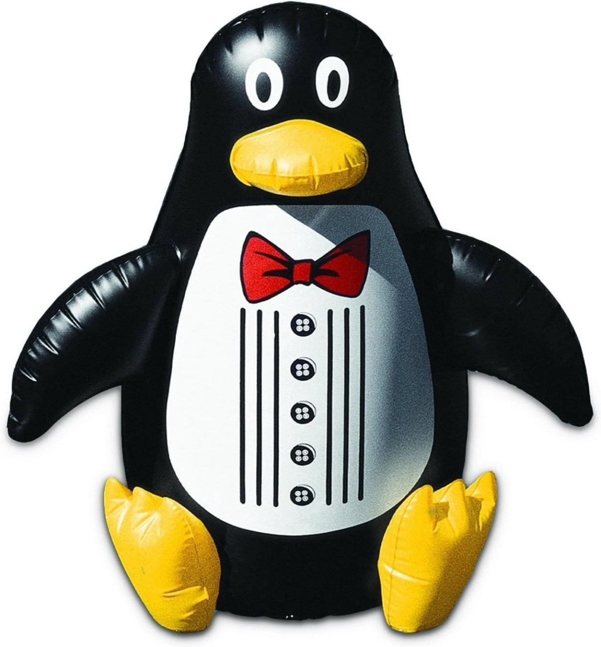 Inflatable Penguin Pool Float Decor Water Flotation Device 33 Inches NWT
