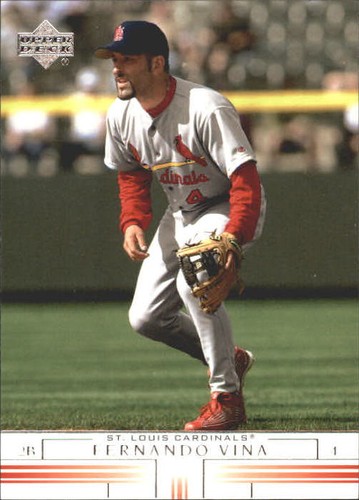 2002 Upper Deck Fernando Vina #649 card