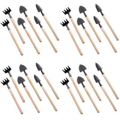GANAZONO 8 Sets Mini Gardening Tools Portable Garden Hand Set As Shown