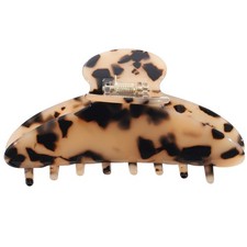 Large Acetate Hair Claw Clip French Style Thick Non Slip Teeth 4 Inch 1 PCS