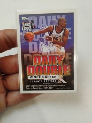 1999 NBA Tipoff Daily Double Sweepstakes Entry Vince Carter Free Ship