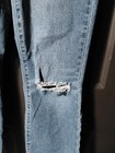 So Kick Cropped High Rise Denim Sz 5 Distressed Medium Wash High Rise Blue Jean — photo 2