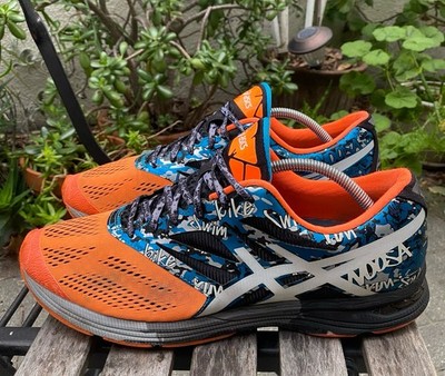 ASICS Gel Noosa Tri 10 Running Shoe Men's Size 12 Triathlon Orange Sneaker T530N