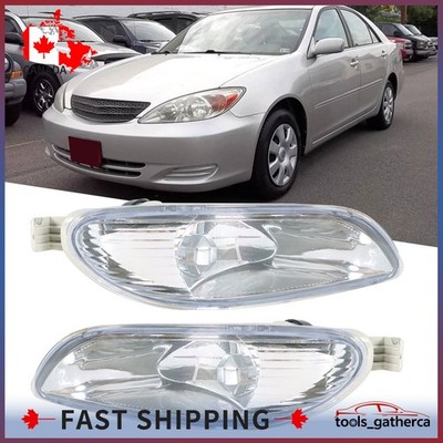 For Toyota Camry 02-04/Corolla 05-08 Clear Lens Bumper Fog Light Front Lamps