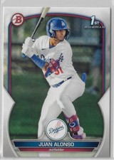 2023 Bowman - Prospects 1st Juan Alonso #BP-137 (RC) Los Angeles Dodgers