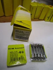 Eaton Bussmann MDL-5-R Time Delay Glass Fuses New QTY 45