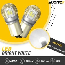 Auxito Canbus 1156 Error Free White 7506 P21w Led Bulbs Backup Reverse Light Hus