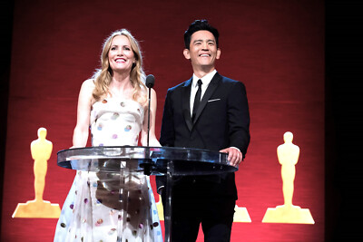 Academy's Scientific & Technical Awards 2017 Photo 8x10 Hosts Leslie and John