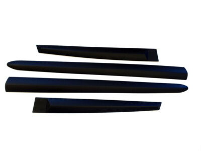 Seitenschutzleisten schwarz für Opel Agila B II Minivan 2.Generation 2007-14 F22