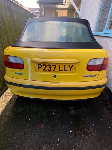 Fiat Punto Cabrio ELX 1996 Cabriolet Convertible Project Car 53160 Miles P REG - Picture 1 of 24