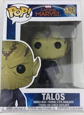 Funko Pop Marvel's Captain Marvel Talos
