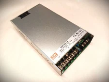 MEANWELL RSP-500-24 500 WATT 24 VDC SWITCHING POWER SUPPLY - LOW HOURS