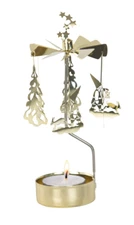 Rotary Candle Holder Spinning Candleholder Tea Light candle WINTERLAND Christmas