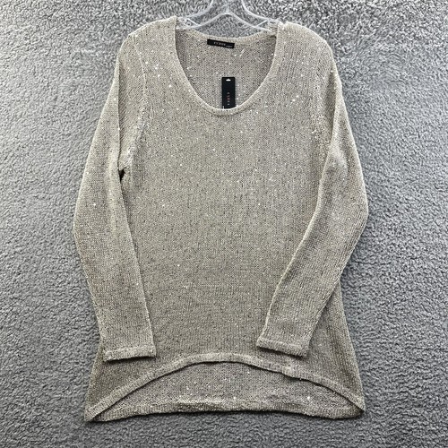 Cyrus Sweater Womens XL Silver Sequence 