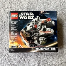 LEGO Star Wars: Millennium Falcon Microfighter (75193) 100% COMPLETE W/ INSTRUCT