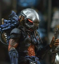 Custom1/12 scale Reaper Predator Mask with  LED ***MADE TO ORDER***