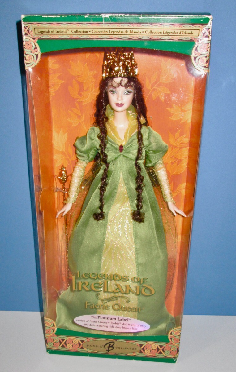 Platinum Label Legends Of Ireland Faerie Queen Barbie Doll