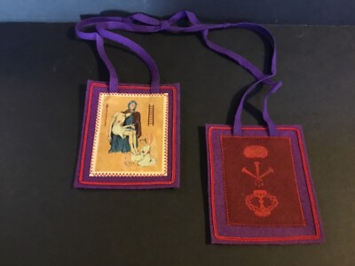 Catholic Devotional - Large Passion Scapular - France 