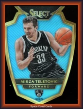 MIRZA TELETOVIC 2014-15 Panini Select Premier Light Blue Prizm #/199 #103 Net