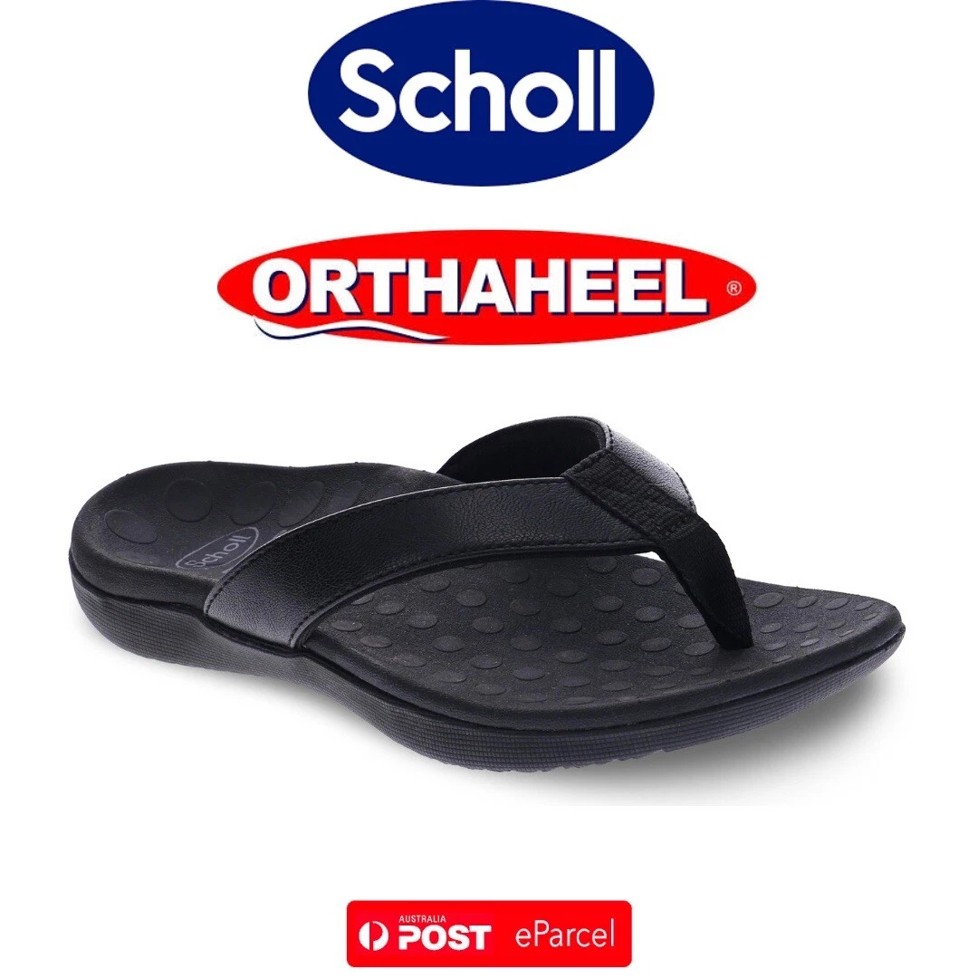 Scholl Orthaheel Sonoma II Sandals | Supportive Thongs | Free Postage
Opens in a new window or tab
