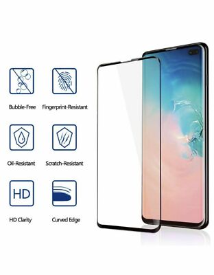 Lot Full Tempered Glass Screen Protector For Samsung Galaxy Note 10+ S10+ S10e