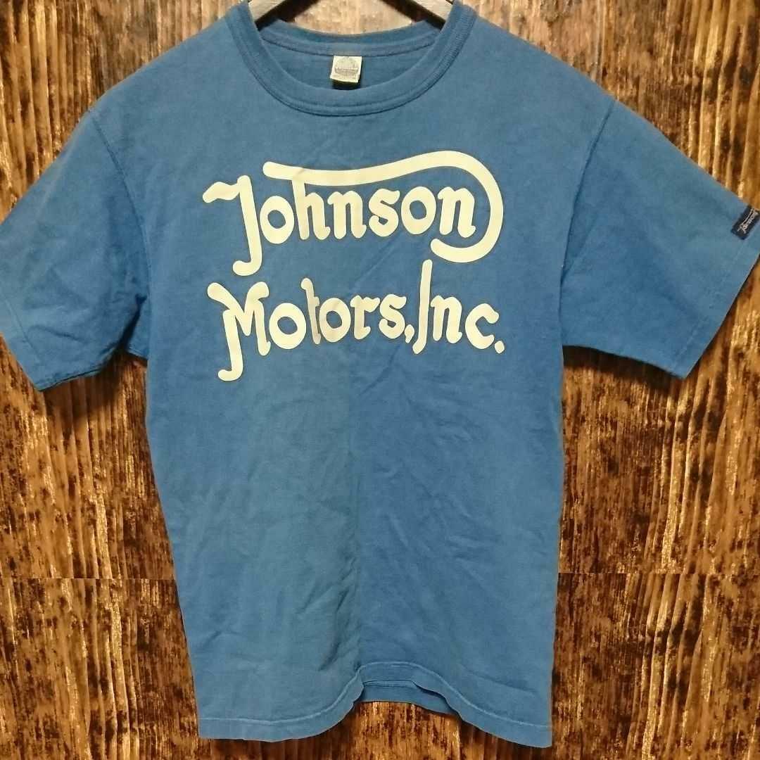 JOHNSON MOTORS INC / Tシャツ/M/コットン/BLU TOYS McCOY Johnson Motors T-shirt Blue Size M Used From Japan | eBay